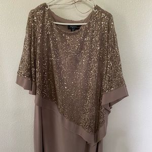 Champagne formal dress